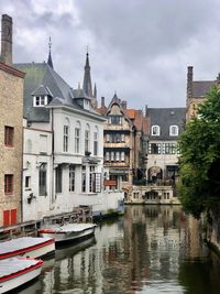 Cloudy day in bruges