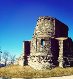 Low angle view of historical building