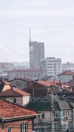View of buildings in city