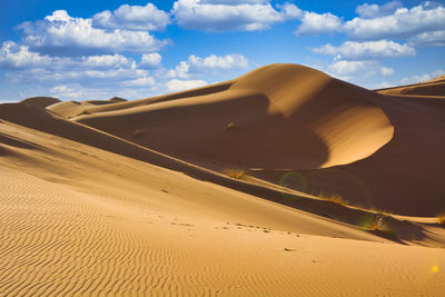 The sahara desert in morocco