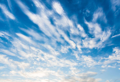 Low angle view of sky