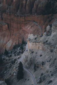 View of rock formation