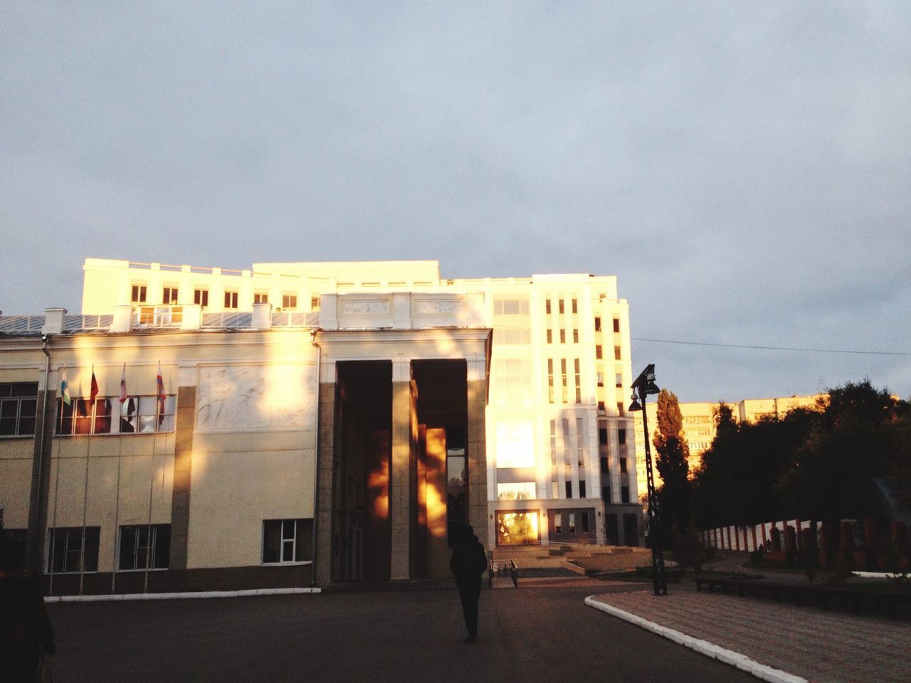 VIEW OF CITY BUILDINGS