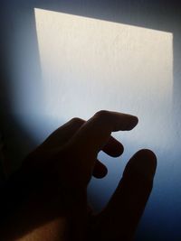 Cropped image of man