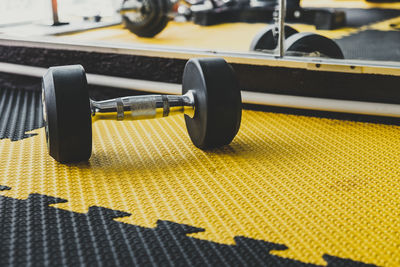 Close-up of vintage car