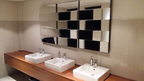 Interior of bathroom