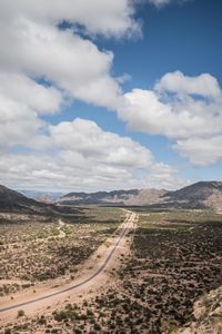 Mountain valley road