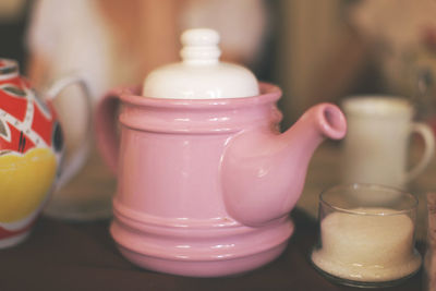 Close-up of food in container