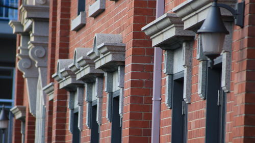 Low angle view of residential building