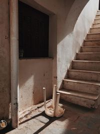 Staircase of old building