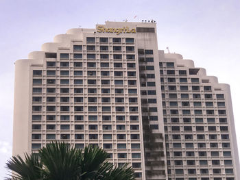 Low angle view of building against sky