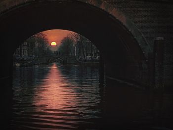 View of bridge in city