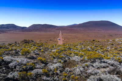 Plaine des sables, piton de la fournaise at reunion island