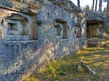 Abandoned building