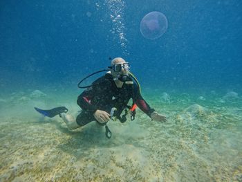 underwater