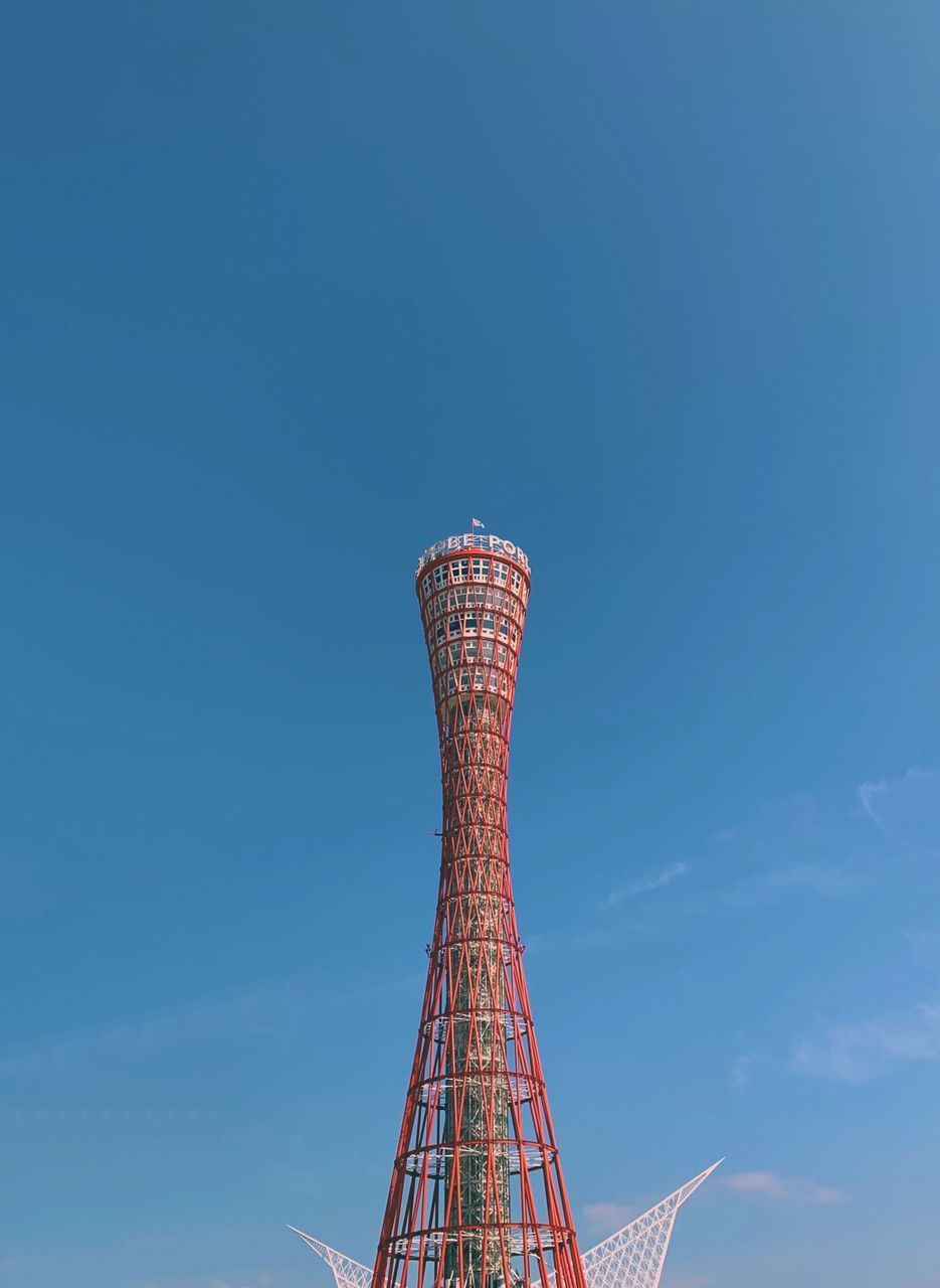 LOW ANGLE VIEW OF TOWER AGAINST SKY