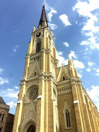 Low angle view of a church