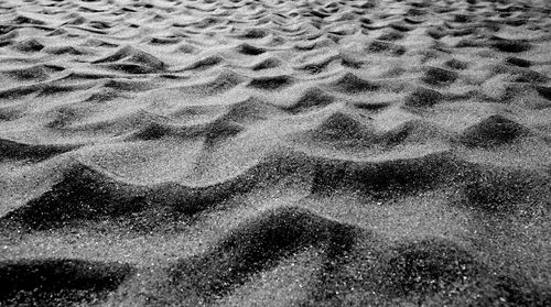 Full frame shot of sand at beach