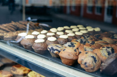 Close-up of food for sale in store