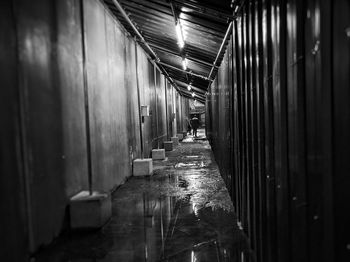 Corridor of building