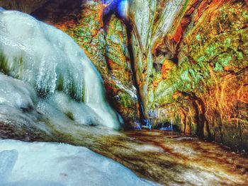 View of waterfall