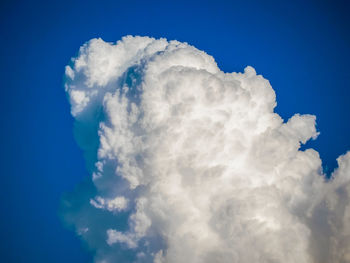 Low angle view of clouds in sky