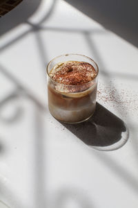 Close-up of drink on table