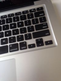Close-up of laptop
