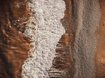 Full frame shot of water on wall