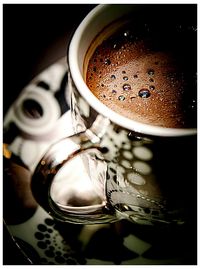 Close-up of coffee cup