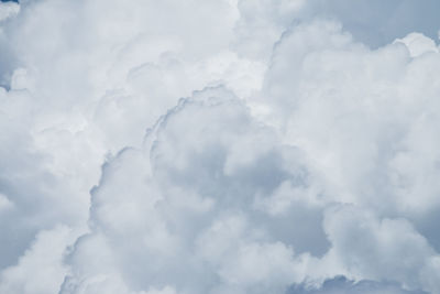 Low angle view of clouds in sky