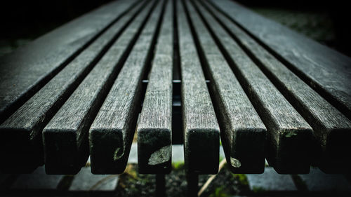 Close-up of piano keys