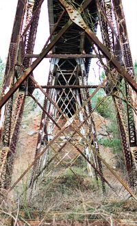 Low angle view of built structure against sky