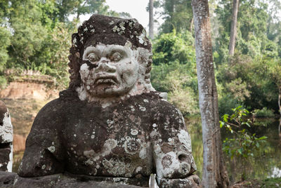 Close-up of statue