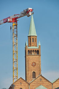 Low angle view of building against sky