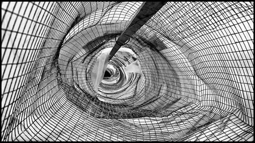 Full frame shot of spiral staircase