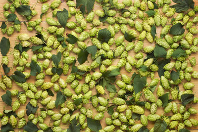 High angle view of vegetables for sale