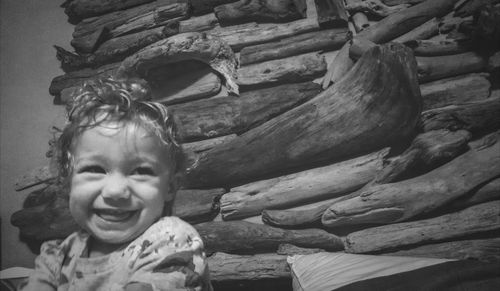 Close-up of baby boy