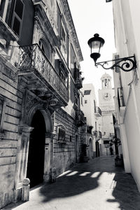 Street amidst buildings in city