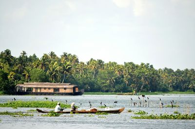 Scenic view of calm sea