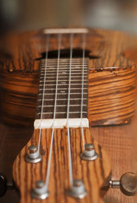 Close-up of guitar