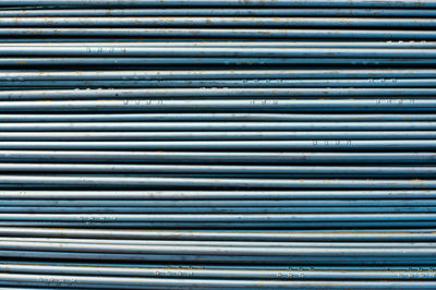 Close-up of closed shutter