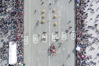 Desfile en ciudad de méxico 
