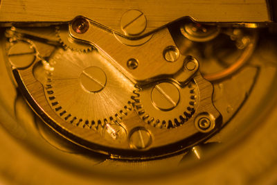 Close-up of clock