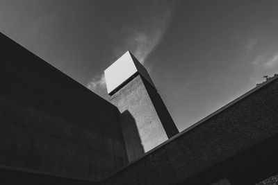 Low angle view of building against sky