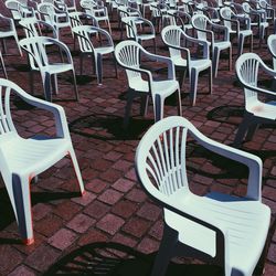 Empty chairs