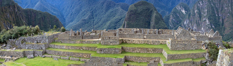 View of old ruins