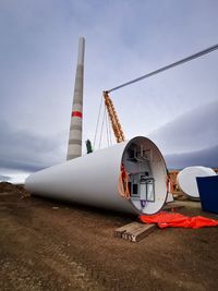 Construction of a wind turbine