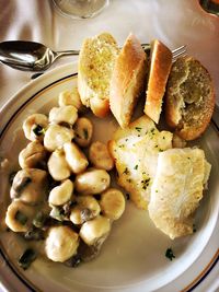 Close-up of food in plate