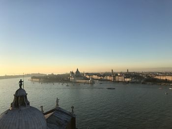 View of city at waterfront